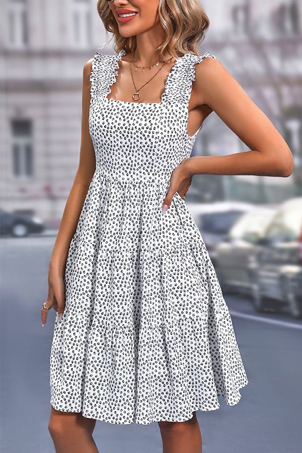 Fashion Printed Sleeveless Casual Dress - Image 3