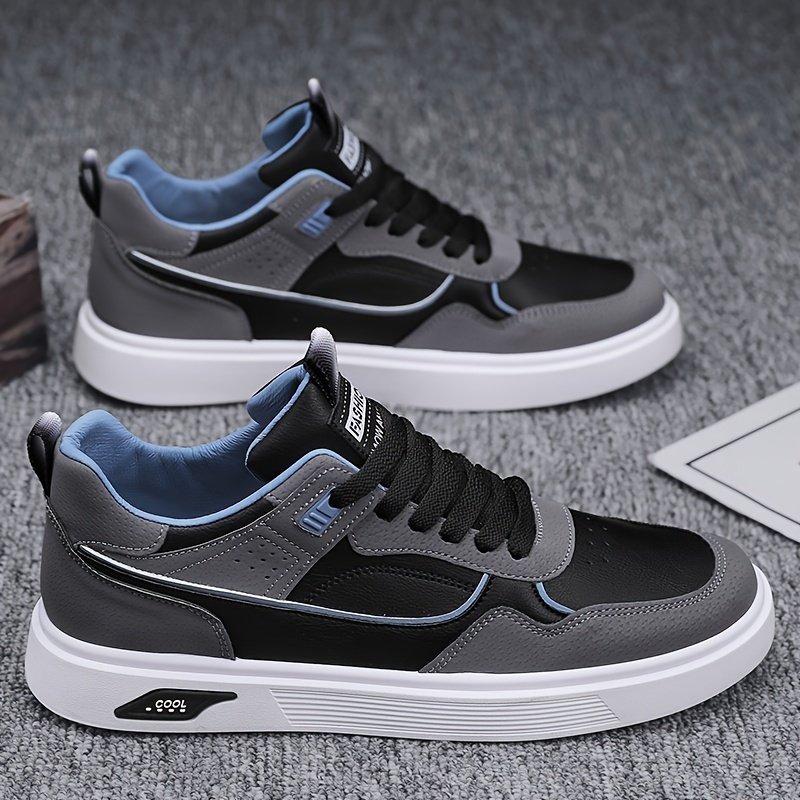 Men’s Lace-up Sneakers, Skate Shoes With Good Grip, Breathable Walking Shoes - Image 16