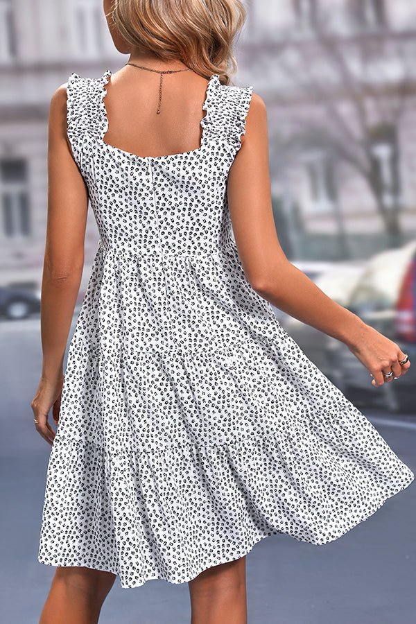 Fashion Printed Sleeveless Casual Dress - Image 5