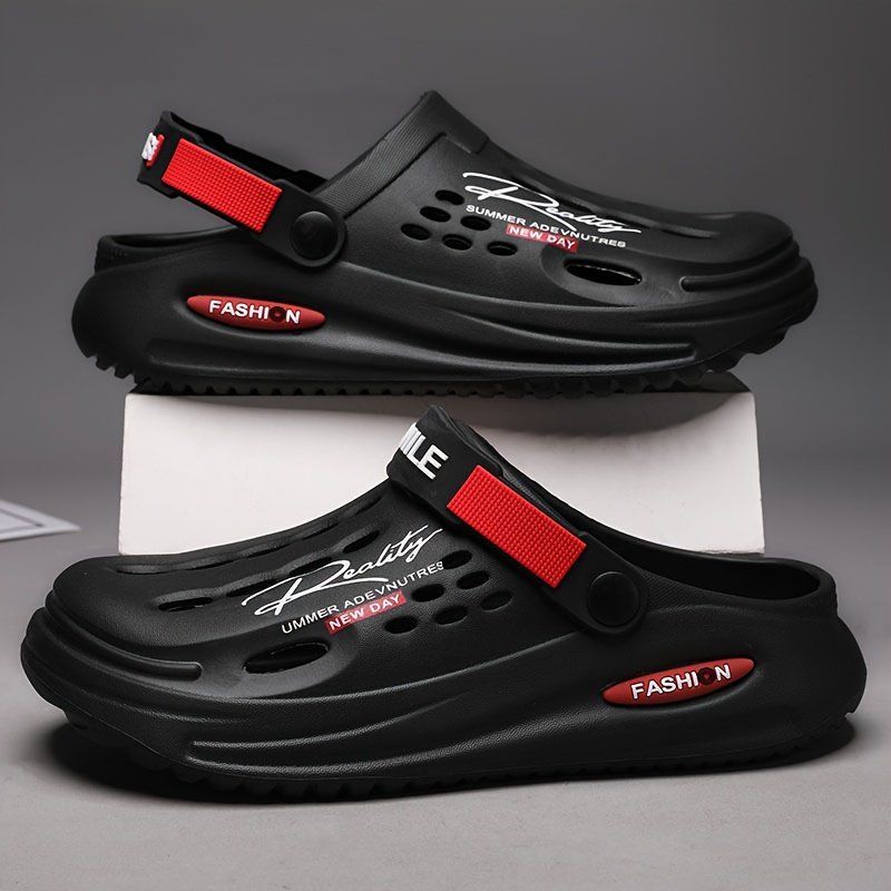 Men’s Clogs, Slip-on Closed Toe Sandals, Soft Sole Walking Shoes, Outdoor Garden Shoe Beach Sandals - Image 6