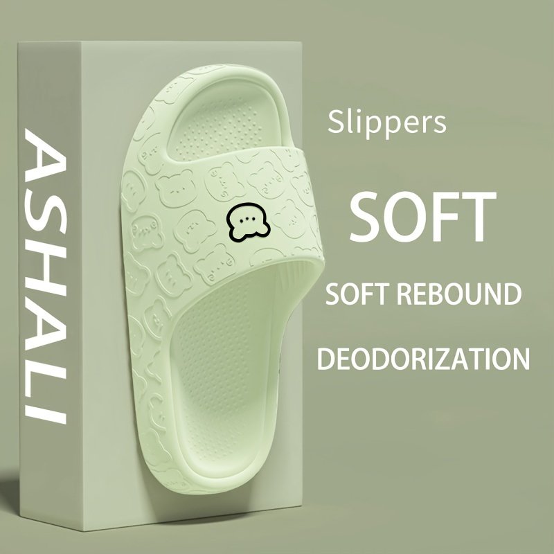 Unisex Open Toe Breathable Soft Sole Slippers, Comfy Non Slip Casual EVA Slides For Men’s & Women’s Indoor Outdoor Activities - Image 3
