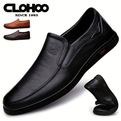 CLOHOO Men’s Handmade Casual Slip On Shoes With Assorted Colors