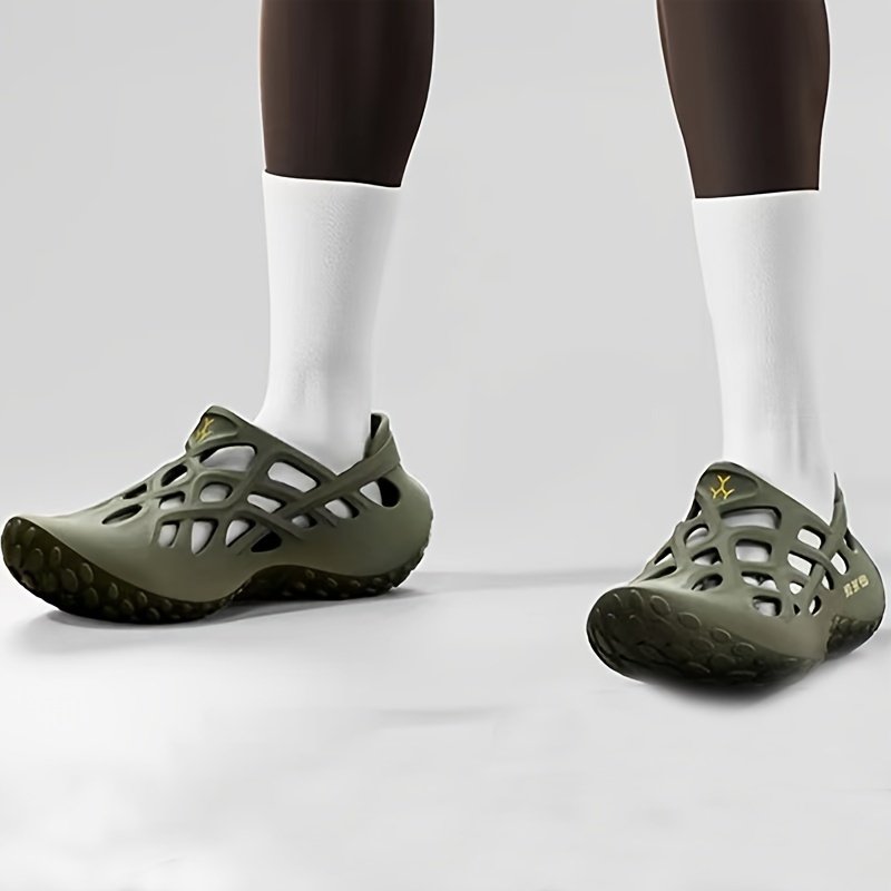 Men??s Trendy Slip On Breathable Quick Dry Clogs, Comfy Non Slip Casual EVA Beach Water Shoes For Men??s Outdoor Activities, Summer - Image 12
