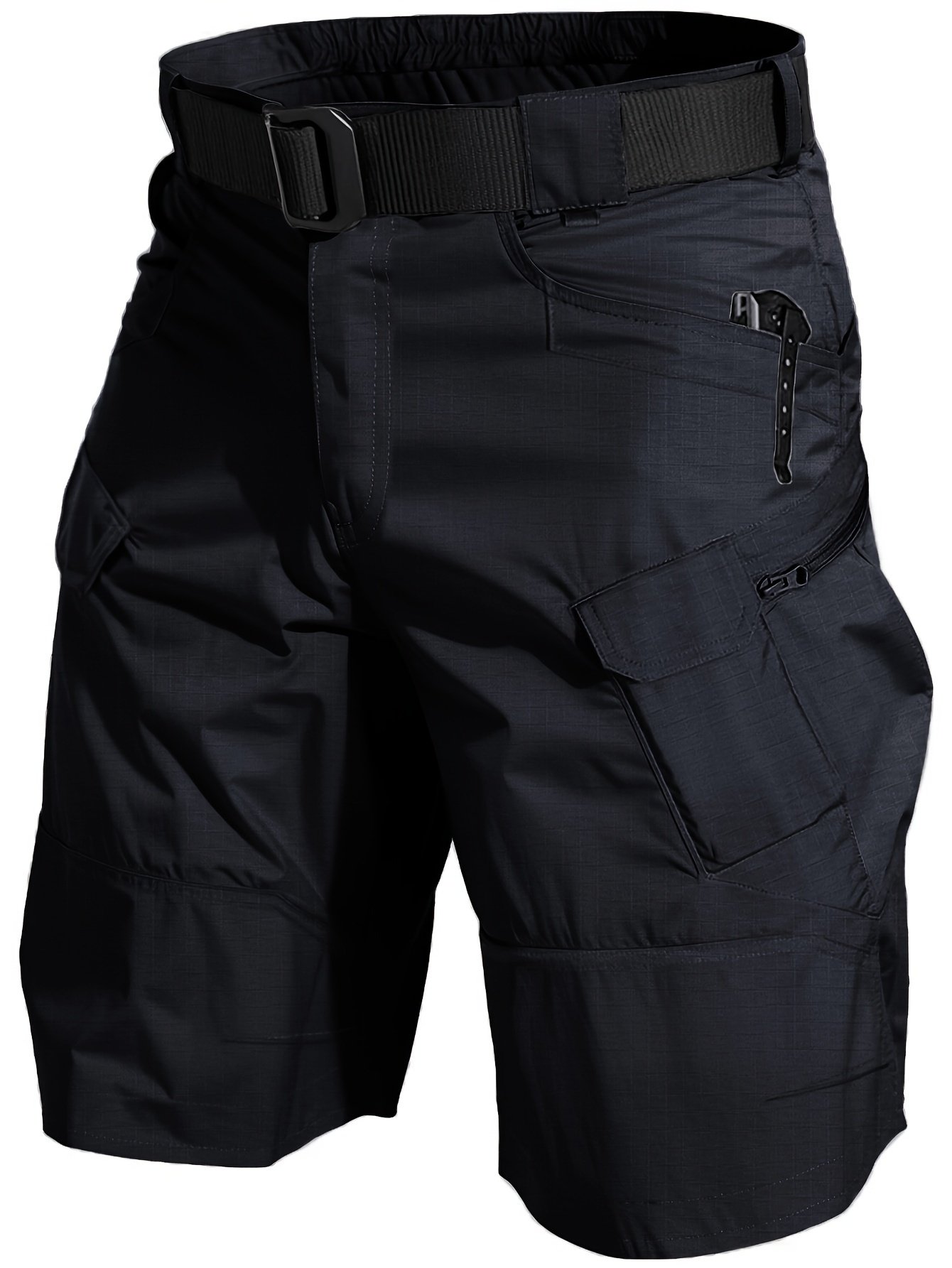 Men??s Multi Pockets Waterproof Tactical Shorts, Lightweight Quick Drying Breathable Cargo Shorts