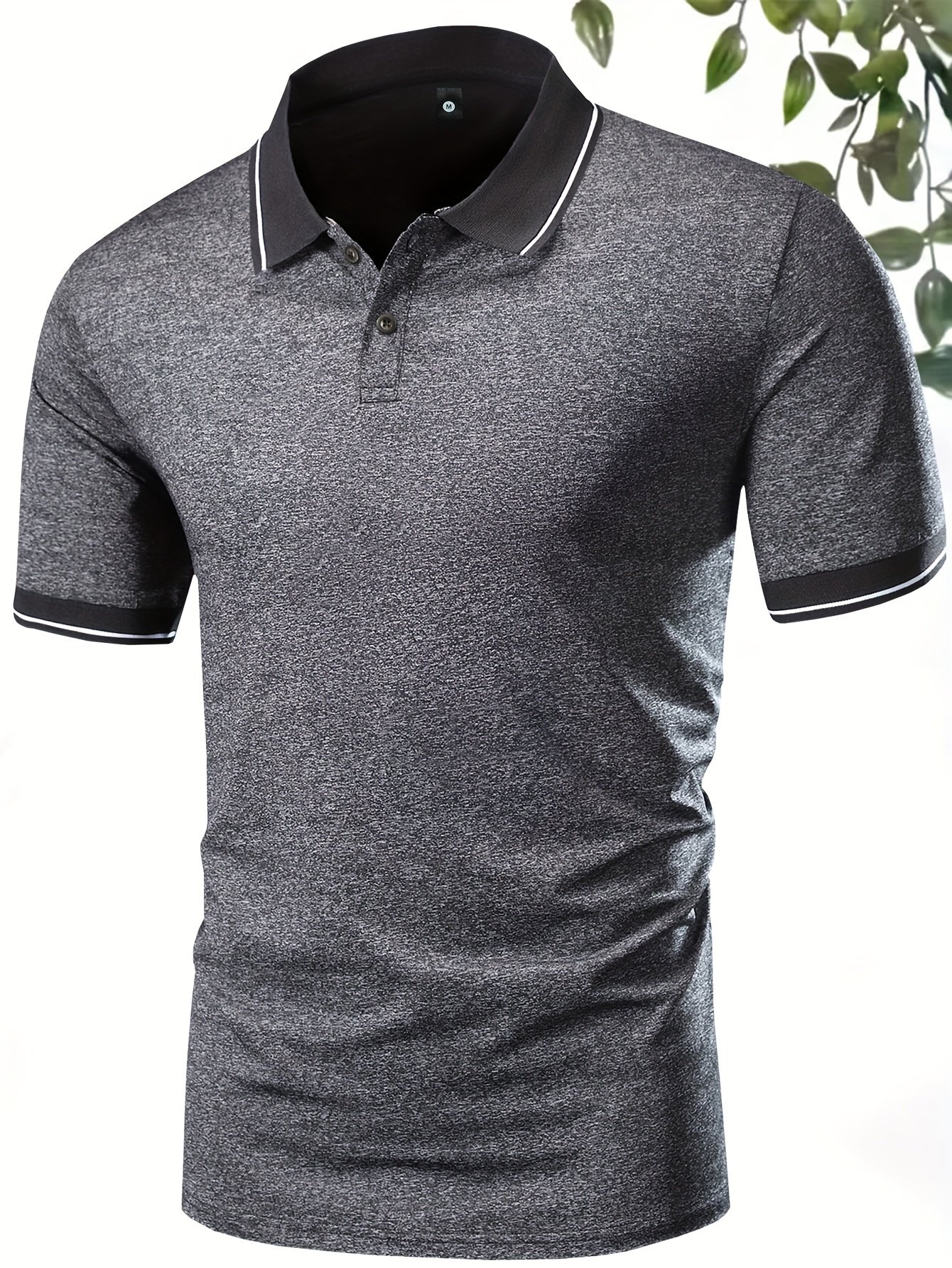 3Pcs Breathable Regular Fit Golf Shirt, Men’s Casual V-Neck T-Shirt Short Sleeve For Summer, Men’s Clothing - Image 13